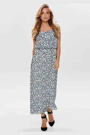 ONLY Maxi-jurk ONLWINNER S/L MAXI DRESS NOOS PTM