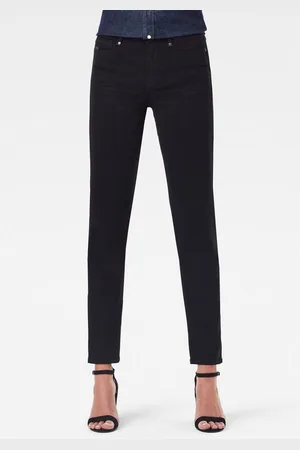 G-Star Straight jeans Noxer Straight met ritszak boven de achterzak achter