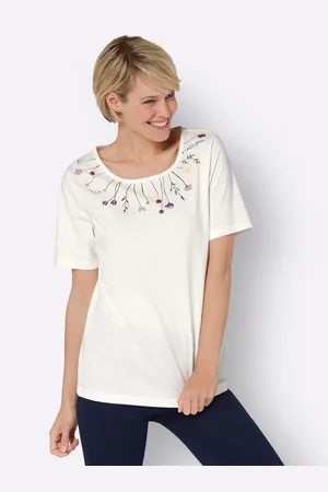 Classic Basics Shirt met korte mouwen Shirt met ronde hals (1-delig)