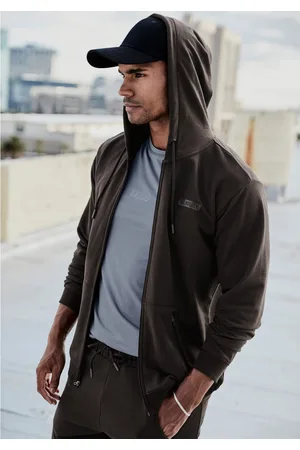 le jogger ® Capuchonsweatvest met ritszakken opzij