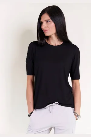 Seidel Moden T-shirt met ronde hals, made in germany