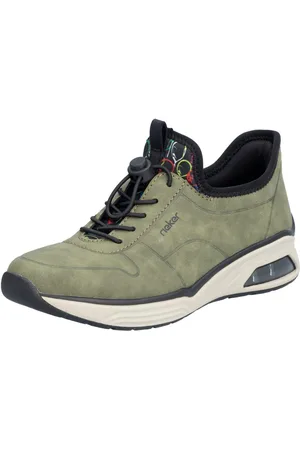 Rieker Slip-on sneakers , instapschoen, lage schoen, vrijetijdsschoen met elastische instap