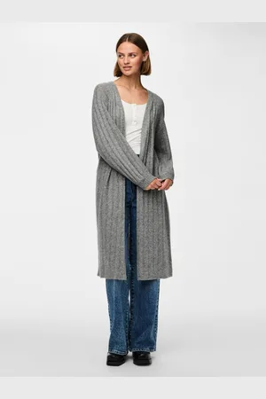 Pieces® Vest PCMAGGY LS LONG KNIT CARDIGAN NOOS BC