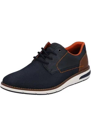 Rieker Sneakers met contrasterende decoratieve naad, vrijetijdsschoen, lage schoen, veterschoen