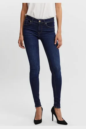 VERO MODA Skinny fit jeans VMLUX MR SLIM JEANS