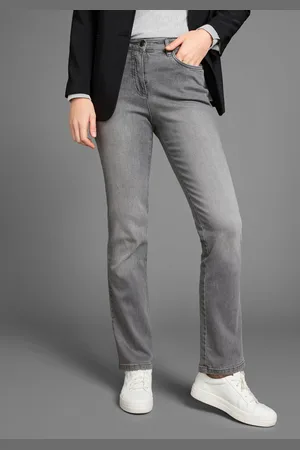 ARIZONA Rechte jeans Annett comfortabele pasvorm, 5-pocket-stijl, hoge taille