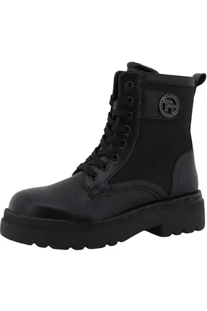TOM TAILOR Veterschoenen blokhak, veterschoen, enkellaars in comfortabele breedte g (= breed)