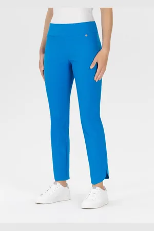 STEHMANN 7/8 broek met zijsplitten