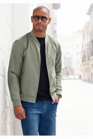 john devin Bomberjack / Blouson met ribkraag , pilotenjack / overgangsjack met binnenzak, regular fit
