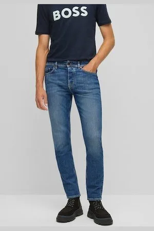 HUGO BOSS Regular fit jeans Taber BC-C met boss-label