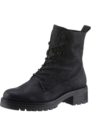 Gabor Veterschoenen Kreta blokhak, veterschoen, comfort schoen in breedte g (= breed)