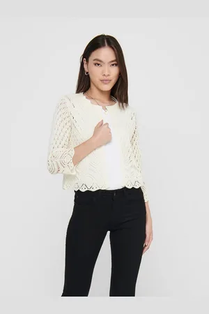 JDY Vest SUN 3/4 CROPPED CARDIGAN KNT NOOS