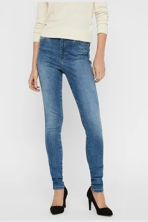 VERO MODA Skinny fit jeans VMSOPHIA HW SKINNY JEANS LT BL NOOS