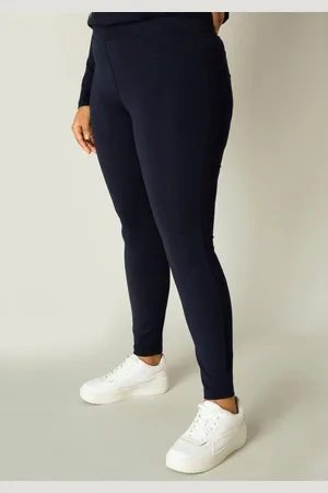 Base Level Jeggings Arnika met badge