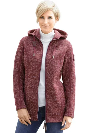 Casual Looks Fleecejack met capuchon