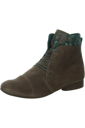 Think! Veterlaarsjes Guad 2 Business schoen, veterschoenen met blokhak