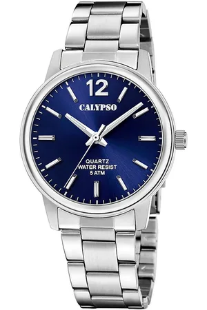 Calypso Kwartshorloge Basic Horloge, herenhorloge, stalen band, analoog