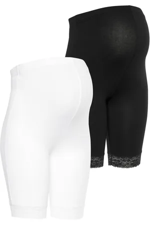 Neun Monate Zwangerschapslegging , 2-pack fietsbroek voor zwangerschap en borstvoeding (2-delig, Set van 2)