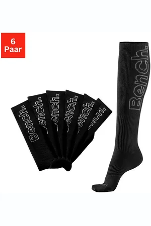 Bench Kniekousen met antibacteriële vochtregulering (set, 6 paar)