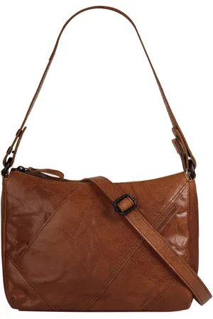 Spikes&Sparrow Schoudertas echt leder
