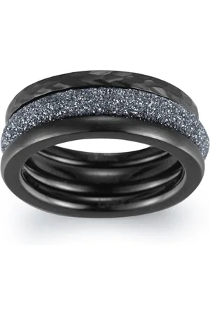 Kingka Ringenset Stardust Noir , STR-S8502BGY1,2,3,4 (set, 3-delig)