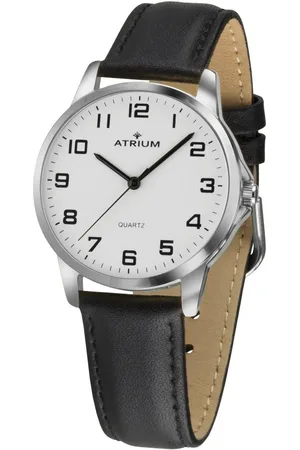 ATRIUM Kwartshorloge Horloge, dameshorloge, leren band