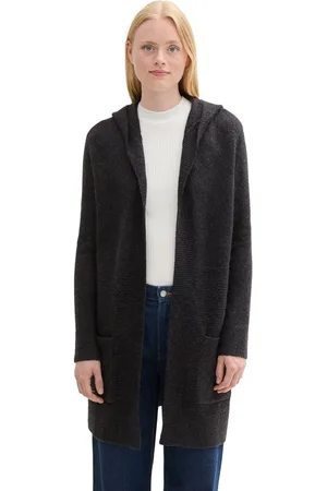 TOM TAILOR Cardigan met een capuchon