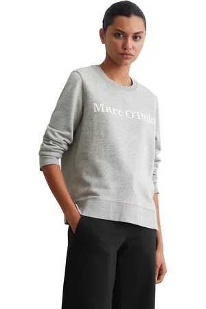 Marc O’ Polo Sweatshirt met contrast-borduursel op de borst