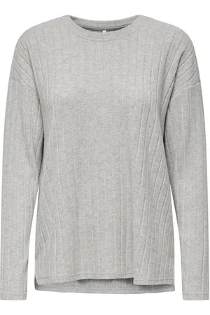 ONLY Shirt met lange mouwen ONLANNA L/S O-NECK TOP CC JRS