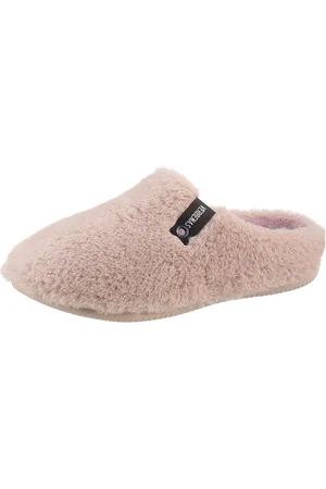 Verbenas Pantoffels YORK GALES , pantoffel, huispantoffel in een gezellige pluche look