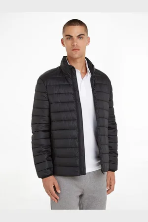 Calvin Klein Gewatteerde jas Side Logo zonder dons