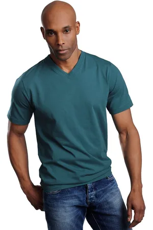 H.I.S T-shirt met v-hals van katoen, onderhemd, t-shirt (set, 3-delig)