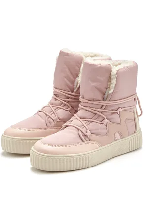 Lascana Winterlaarzen met warme voering, snowboots, veterschoenen, winterlaarzen
