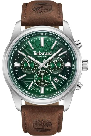 Timberland Chronograaf NORTHBRIDGE Quartzhorloge, horloge, herrenuur, leren band, stopwatchfunctie, datum