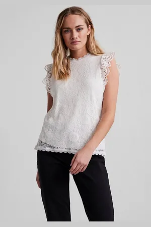 Pieces® Kanten top PCOLLINE