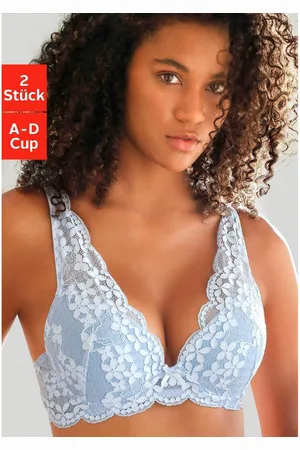 Petite Fleur Push-up-bh in high apex-belijning, dessous (Set van 2)