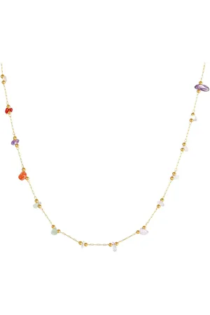 Firetti Ketting zonder hanger Sieraad cadeau roestvrij staal halssieraad halsketting edelsteen