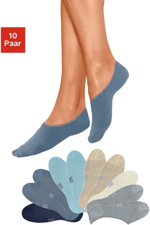 H.I.S Enkelsokken wijd uitgesneden (set, 10 paar)