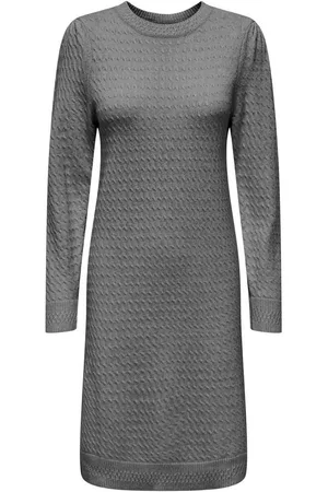 ONLY Gebreide jurk ONLKATIA LS PUFF DRESS CC KNT