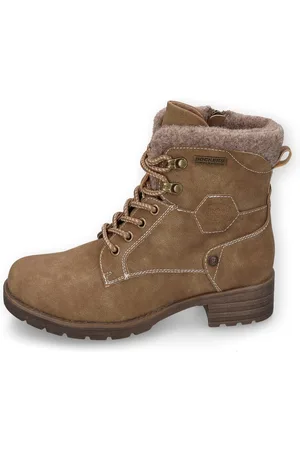 Dockers Veterlaarsjes , veterschoenen, winterlaarzen met vilt aan de schacht