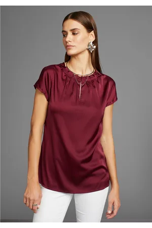 Daniel Hechter Blouse met korte mouwen uit hoogwaardig materiaal-nieuwe collectie