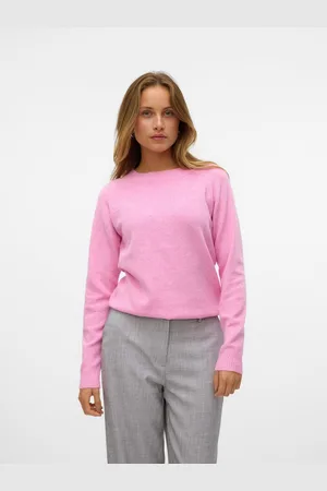 VERO MODA Trui met ronde hals VMDOFFY LS O-NECK BLOUSE GA NOOS