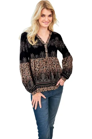 Heine Gedessineerde blouse