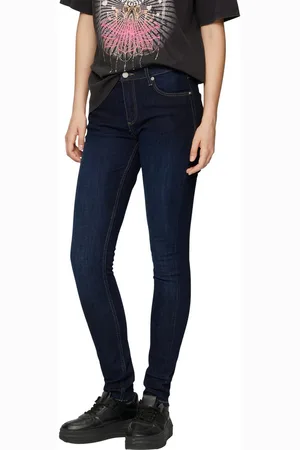 QS by s.Oliver Skinny fit jeans Sadie met zakken