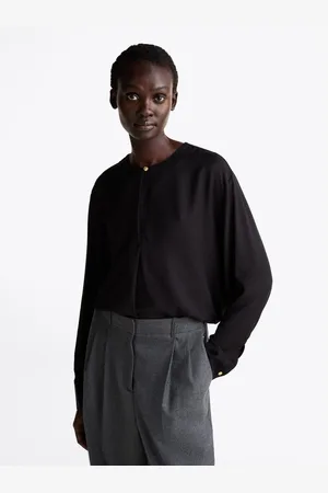 Tommy Hilfiger Blouse met lange mouwen met gestempeld logo