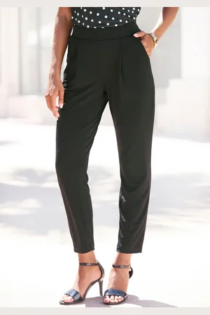 Lascana Comfortbroek met praktische insteekzakken, elegante business-look, 7/8-lengte