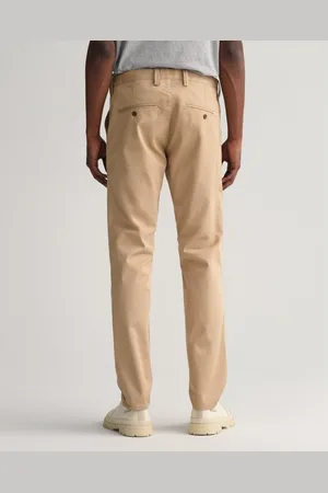 GANT Chino SLIM TWILL CHINOS met gevoerde zijzakken