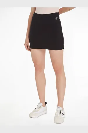 Calvin Klein Minirok SLUB RIB MINI SKIRT