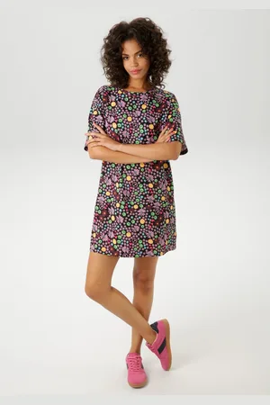 Aniston Zomerjurk met kleurrijke, extravagante print - nieuwe collectie