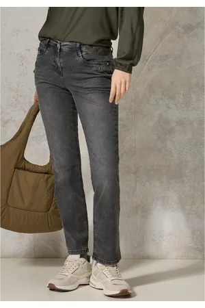 CECIL Regular fit jeans Stijl Scarlett in mooie basic wassing